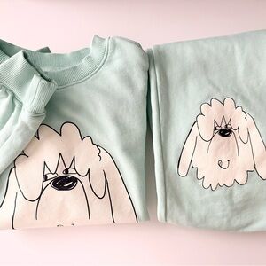 H&M Kids Matching Sweatshirt & Sweatpants Size 8/10